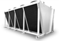 Охладитель конденсатора воздуха оборудования рефрижерации ROHS для гибридных холодильных установок
